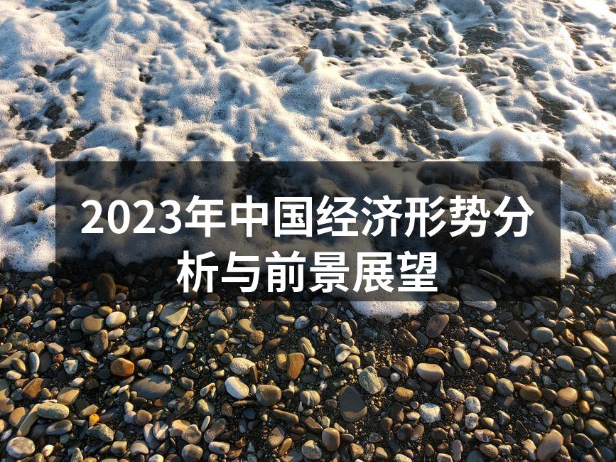 2023年中国经济形势分析与前景展望
