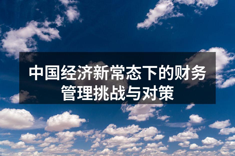 中国经济新常态下的财务管理挑战与对策