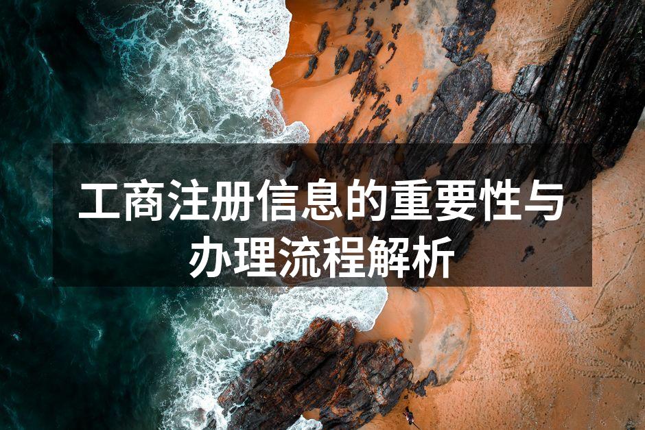 工商注册信息的重要性与办理流程解析